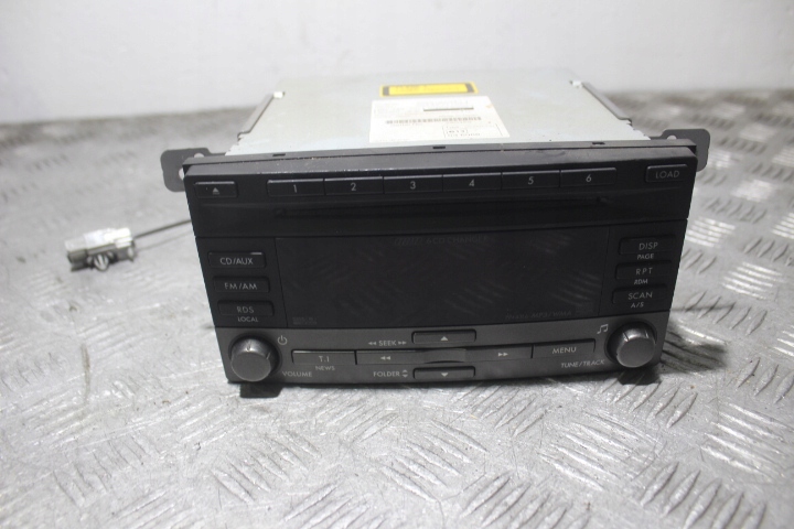 фото №1, Радіо з дисплей 6 cd changer forester iii