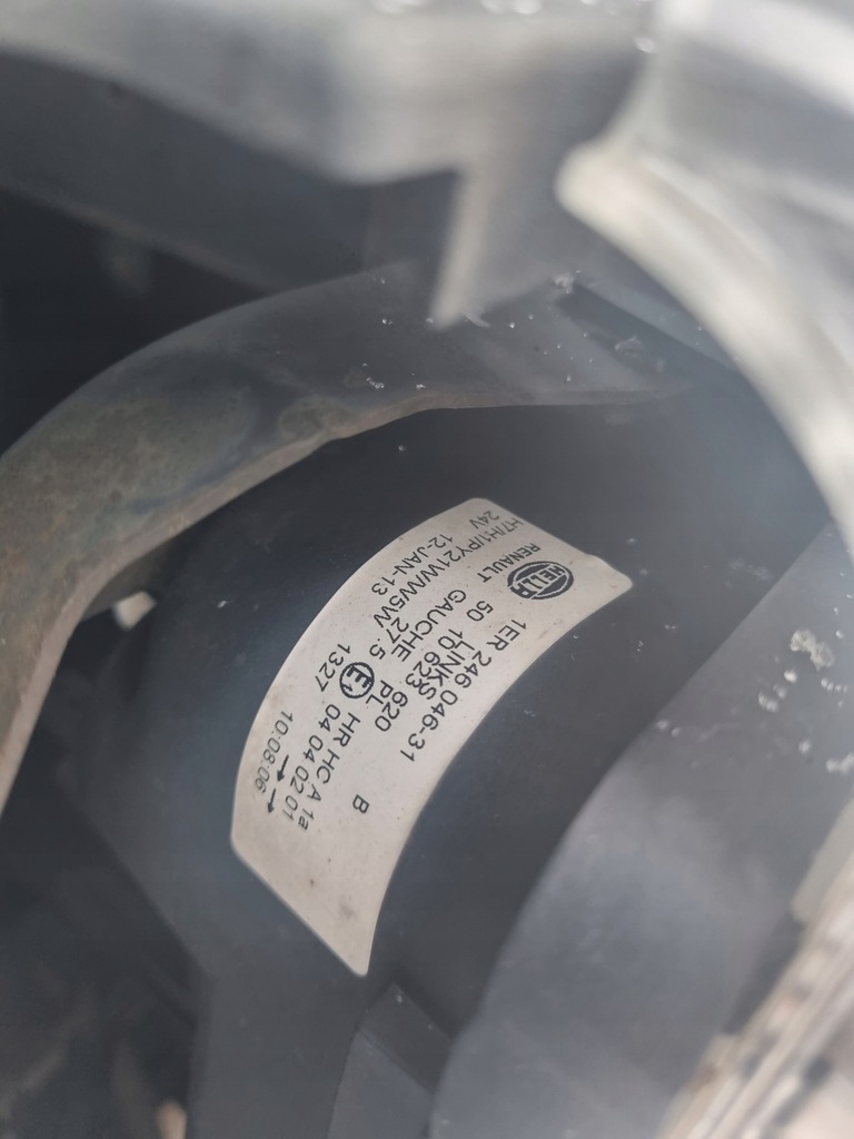 фото №4, Лампа ліва hella фара renault magnum dxi