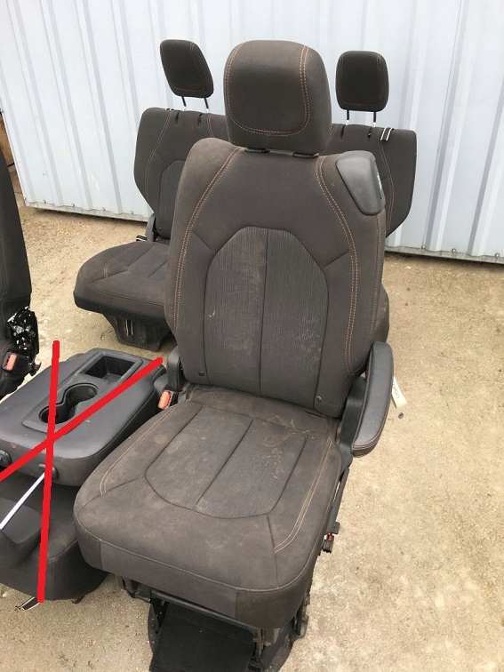 фото №12, Chrysler pacifica 17- сиденья сиденье usa