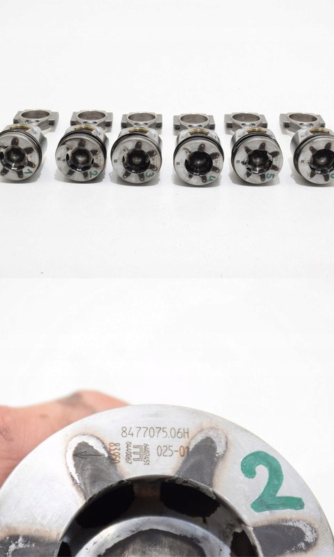 фото №16, Bmw g20 g30 g11 g01 g05 g06 b57r dół двигуна блок поршні wał колінчастий b57d30b