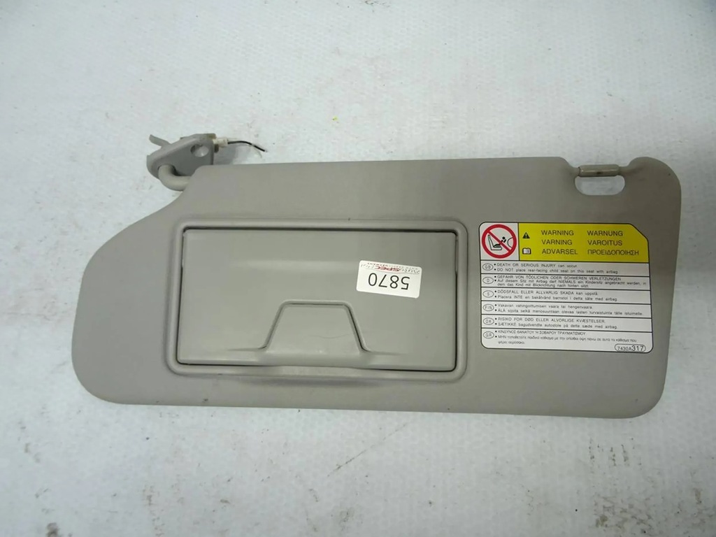 фото №1, Козырёк козырёк левый mitsubishi asx