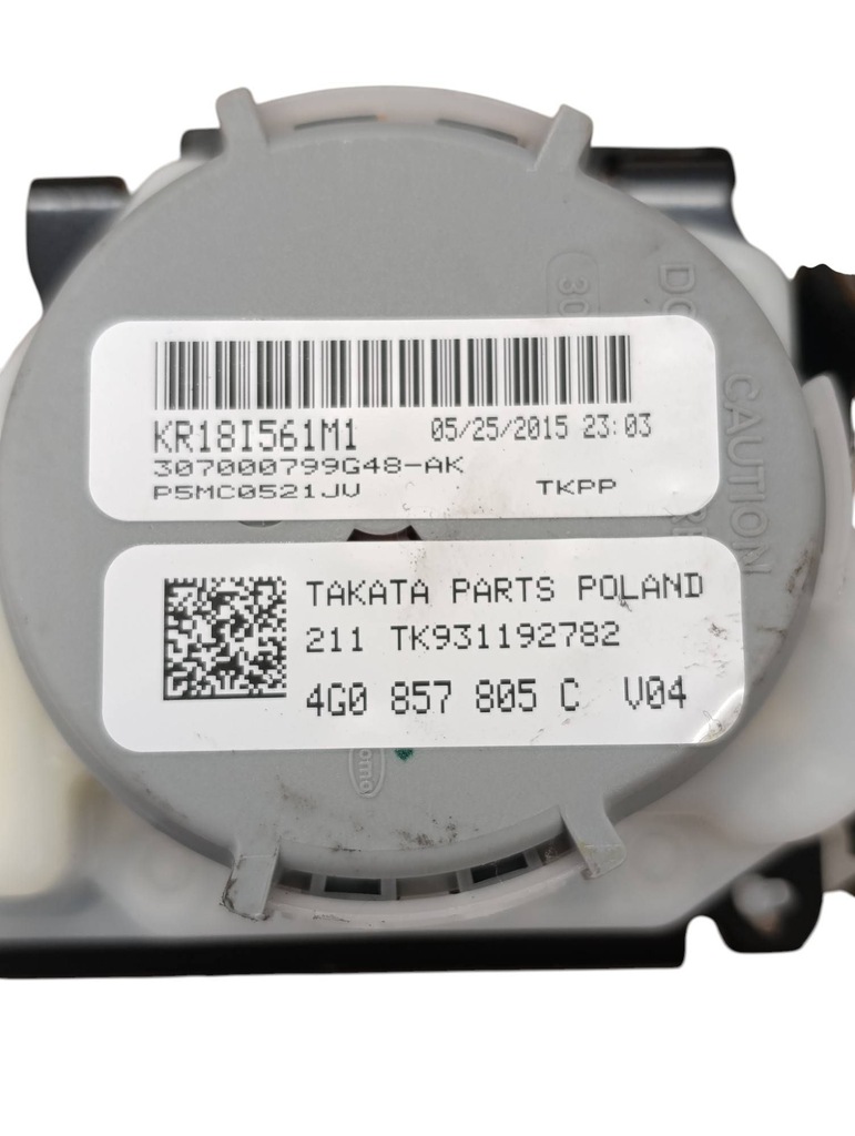 фото №6, Audi a6 s6 c7 4g 2016 с задний pas безопасности сиденье заднего