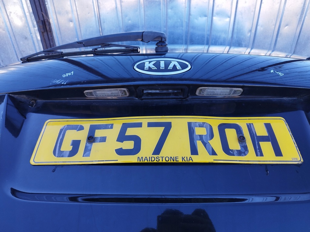 фото №12, Кришка багажника скло задня kia rio ii lata 2005-2011 czarna оригінал 5 двері 5d hb