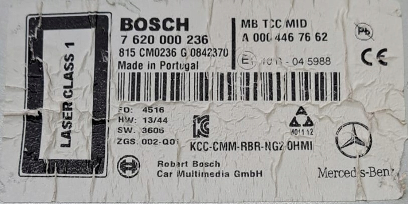 фото №4, Радіо mercedes actros mp4 a0004467662