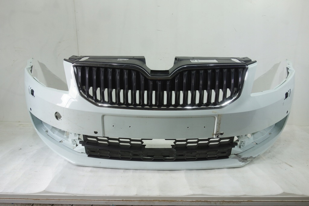фото №1, Бампер решётка радиатора перед skoda octavia iii 5e0 омыватель