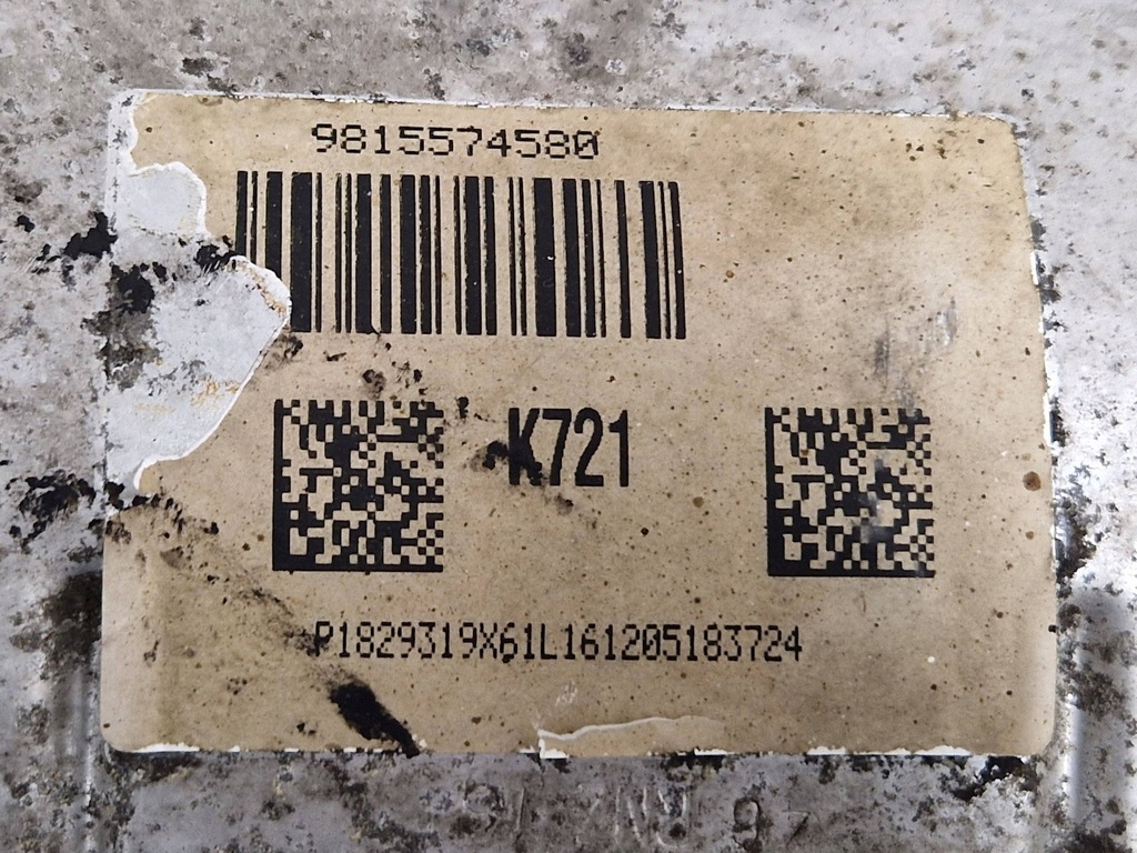 фото №7, Citroen jumpy 2017 фильтр частиц твердых катализатор / fap / dpf