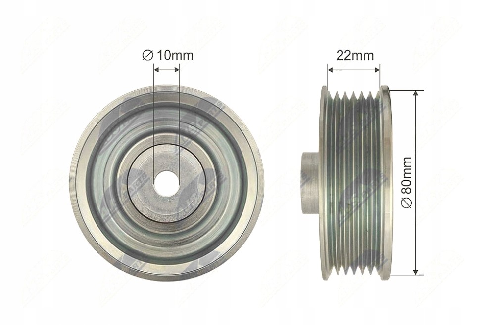 Купити Ролик натягувач ремінь клиновий toyota mr2 iii 1.8