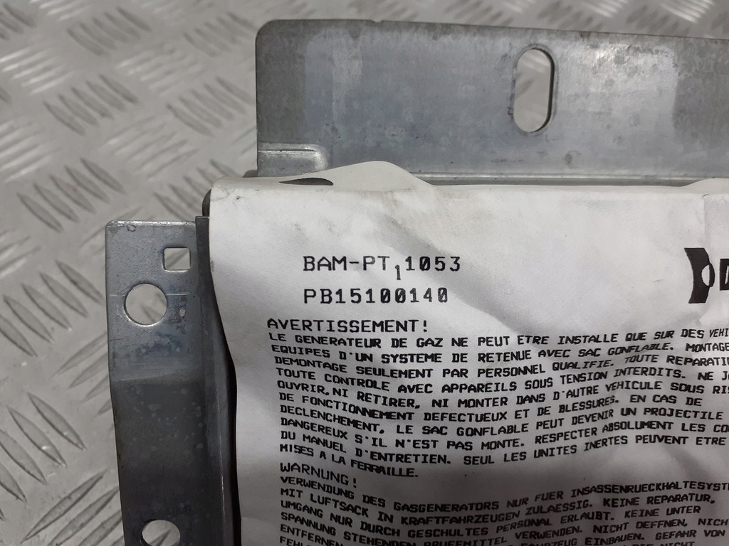 фото №4, Подушка подушка безопасности пассажира renault clio iii