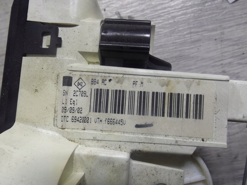 фото №3, Панель управление вентиляция кондиционера renault megane ii 69420001