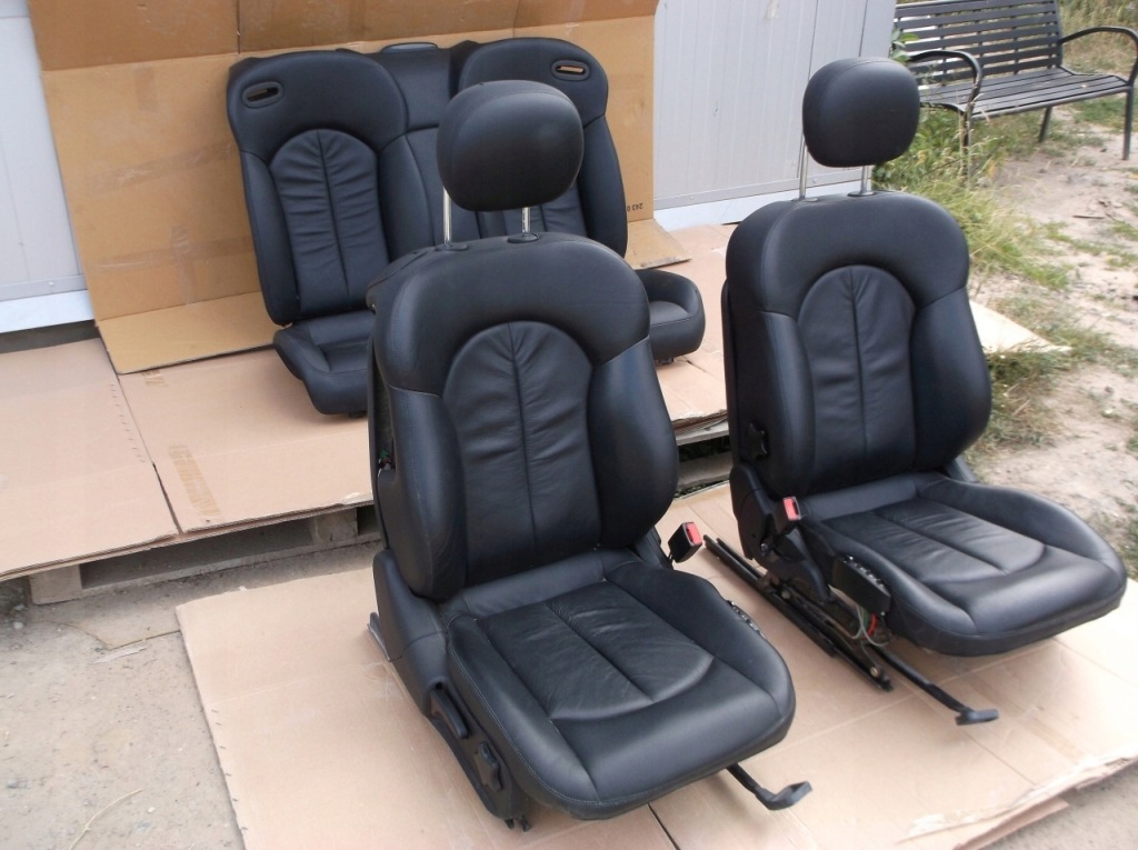 фото №2, Mercedes clk 209 w209 салон сидіння заднє сидіння обшивки