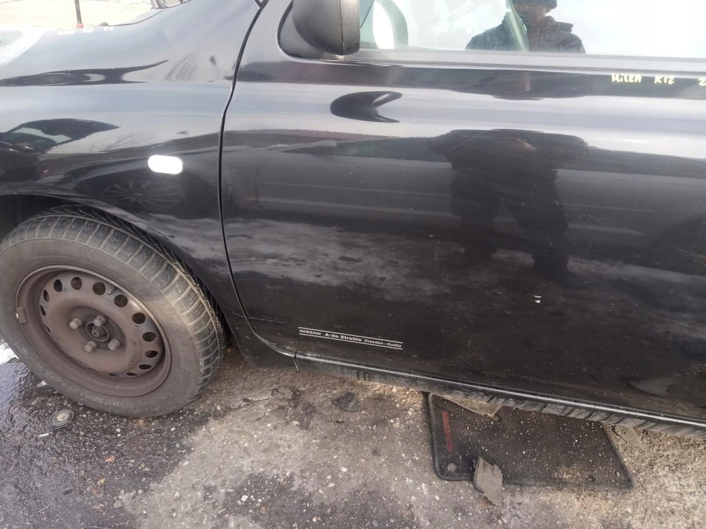 фото №6, Nissan micra k12 двері ліва передні перед код лакофарбового покриття z11 3d