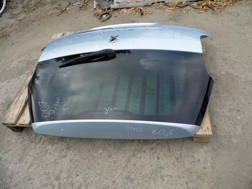 фото №4, Peugeot 807 2.0b 04' крышка багажника багажника задняя