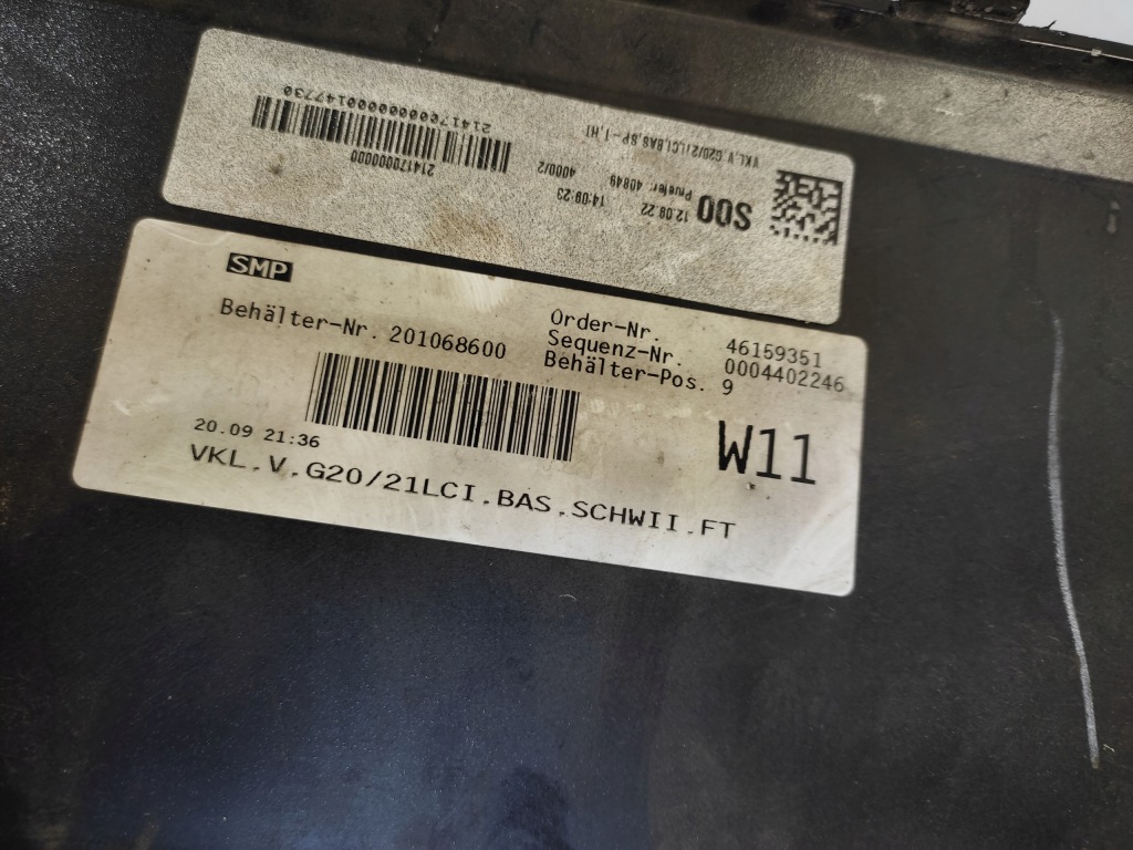 фото №11, Bmw 3 g20 g21 lift бампер передний перед 4pdc 2022-