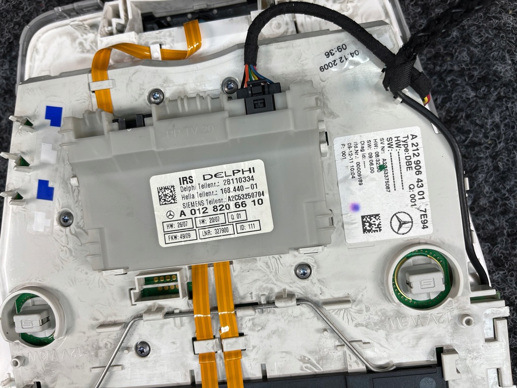 фото №8, Mercedes w212 e-klasa лампа стельовий a2129064301 a0128206610