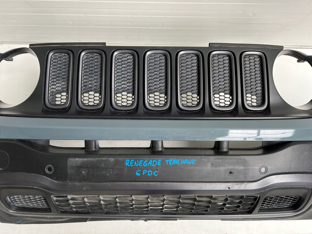 фото №10, Бампер перед передній jeep renegade trailhawk 6-pdc решітка радіатора решітка радіатора протитуманні фари