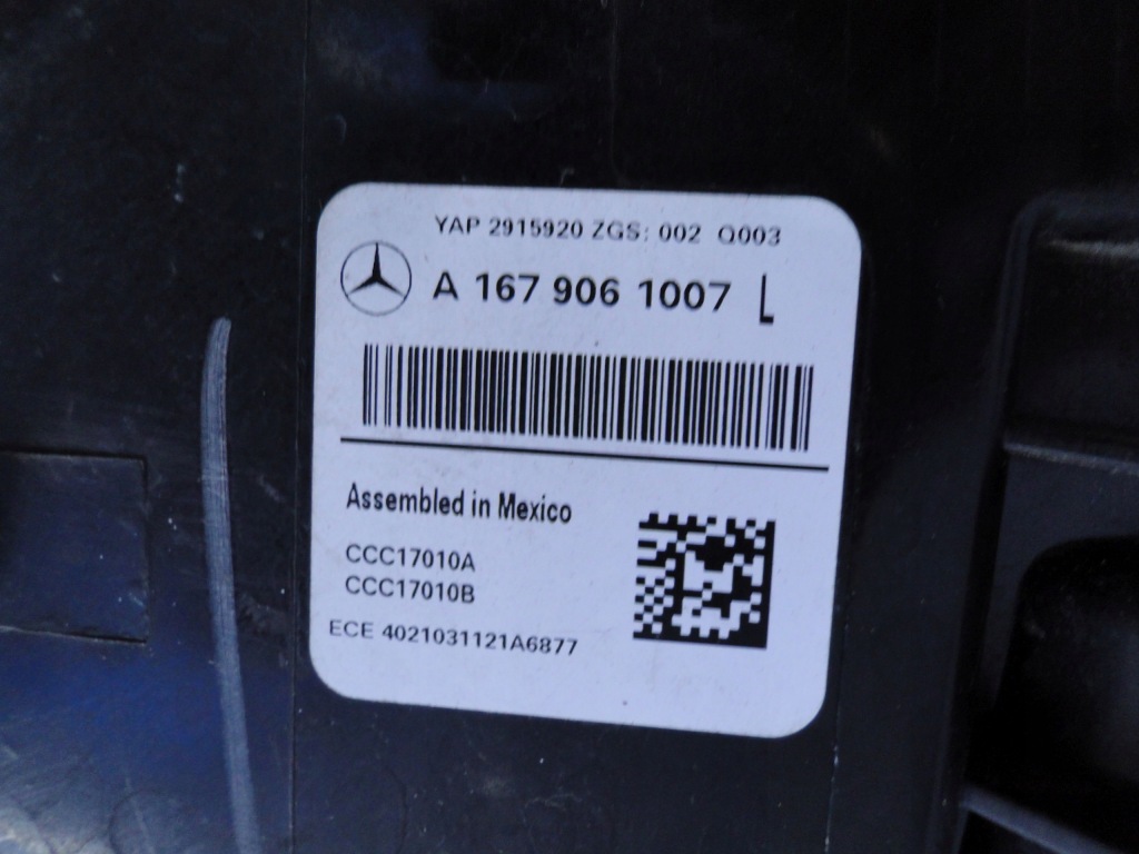 фото №11, Mercedes gle 167 w167 suv лампа задняя левая led