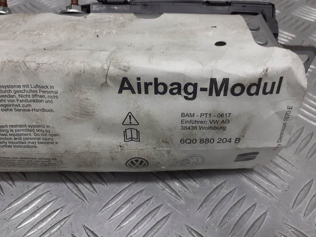 фото №7, Подушка подушка безпеки пасажира vw polo iv