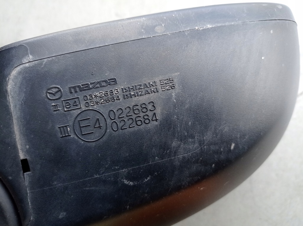 фото №4, Mazda 3 bl дзеркало праве складний 38p 9-pin rvm europa