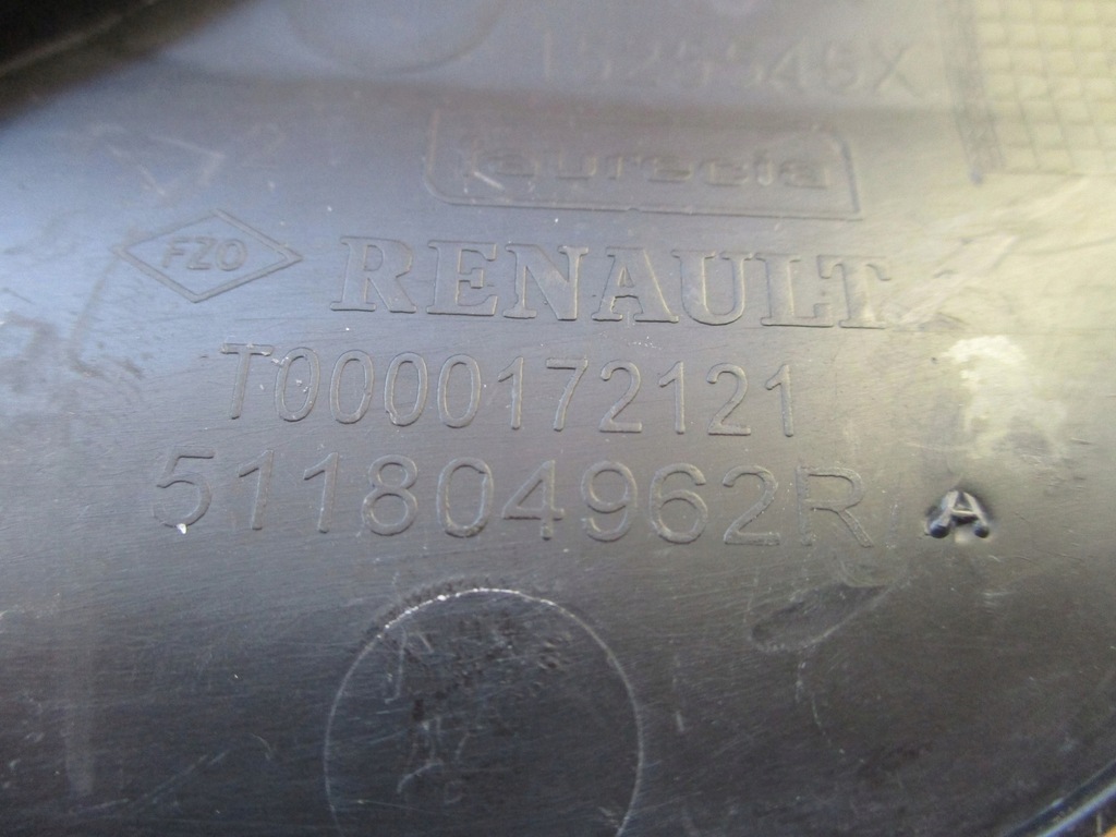 фото №3, Заглушка фаркоп бампера перед renault kadjar 511804962r