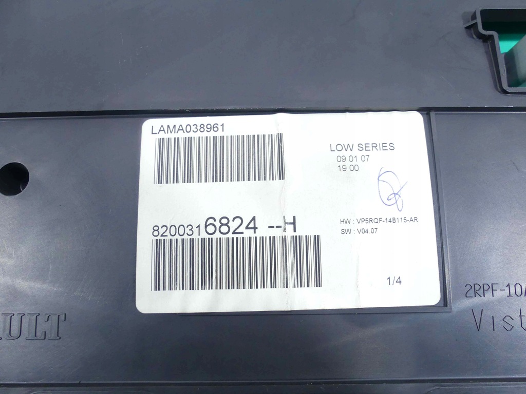 фото №3, Лічильник renault clio iii 1.2 16v europa