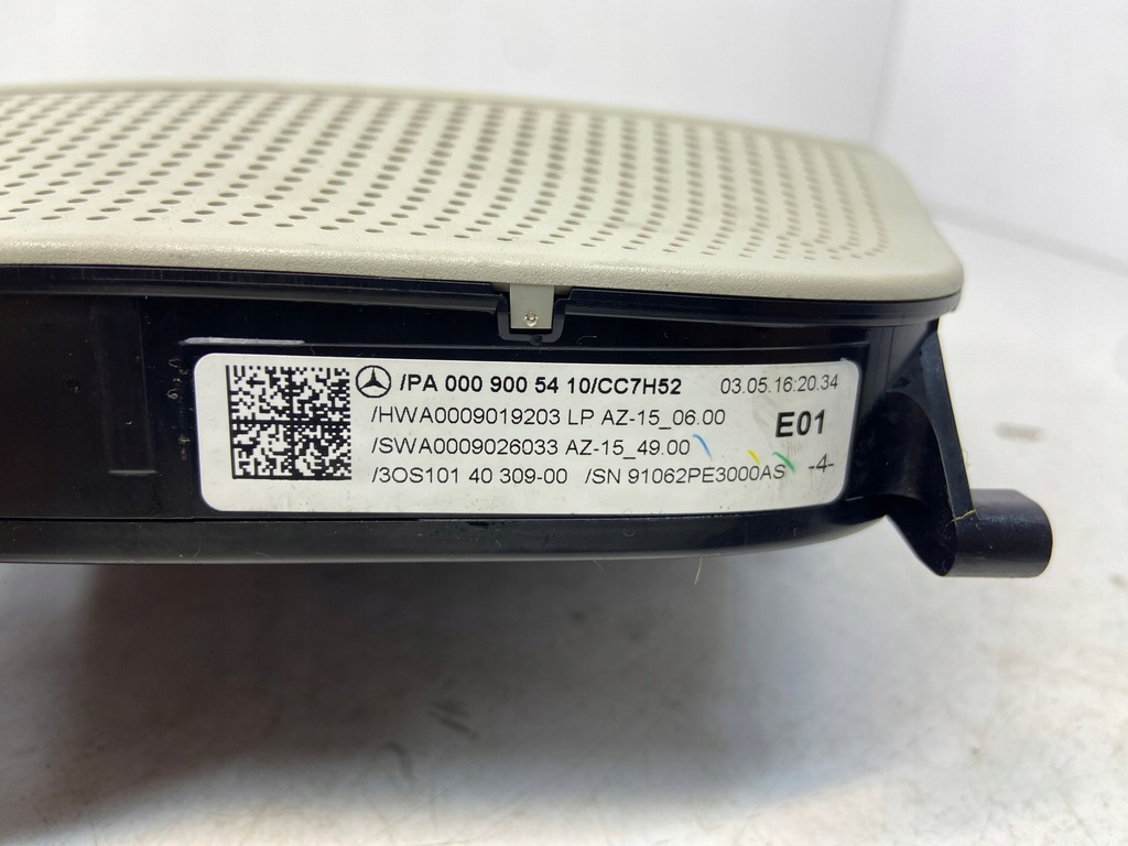 фото №10, Mercedes лампа модуль освещение потолочный a0009005410