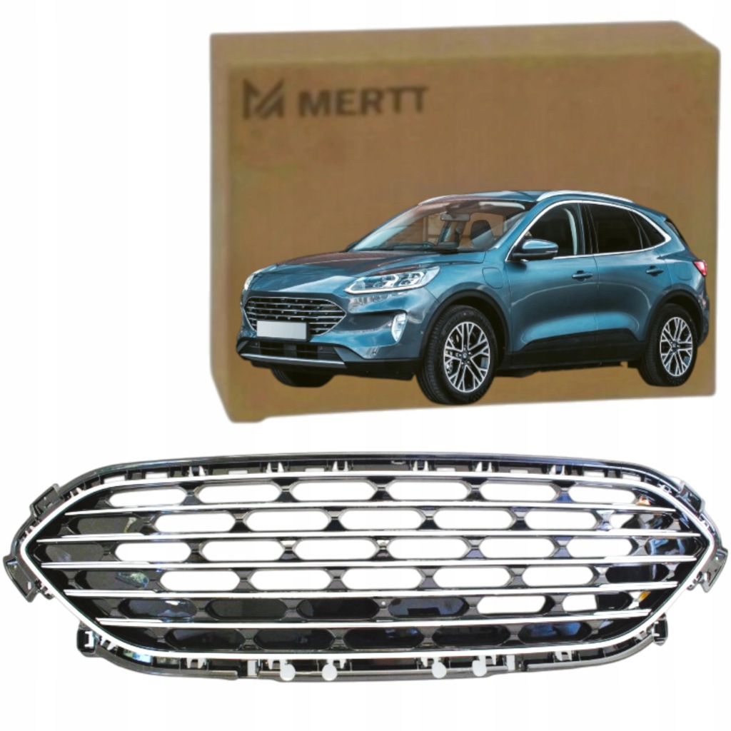 фото №1, Ford kuga escape mk3 2020- решітка радіатора решітка радіатора решітка впуск lv4b-8200-gbsmas