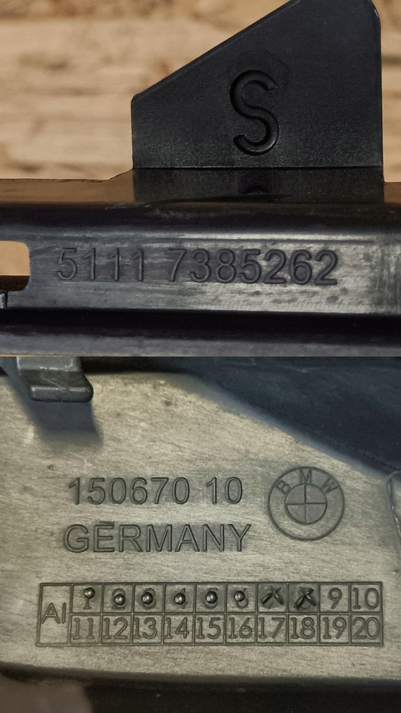 фото №10, Bmw 5 g30 g31 решітка бампера правий перед 51117385262