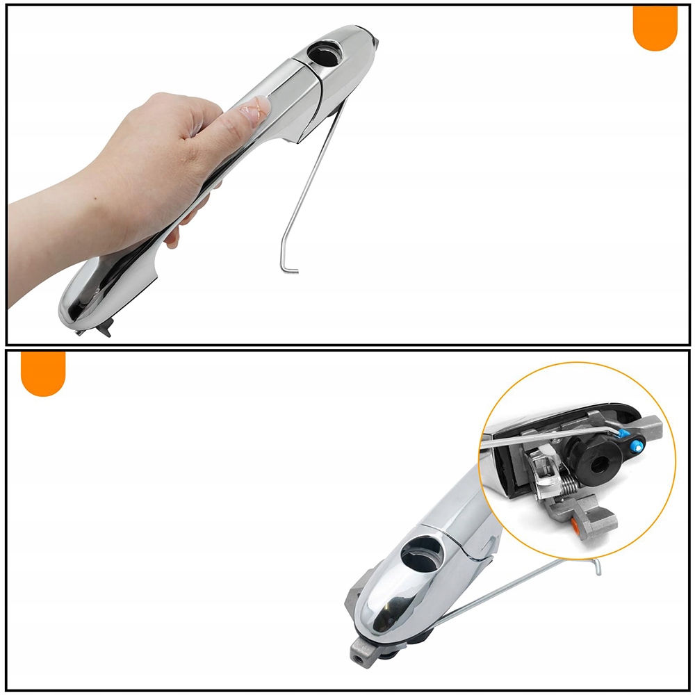 фото №11, Ручка зовнішня двері передня ліва do fiat 500 500c