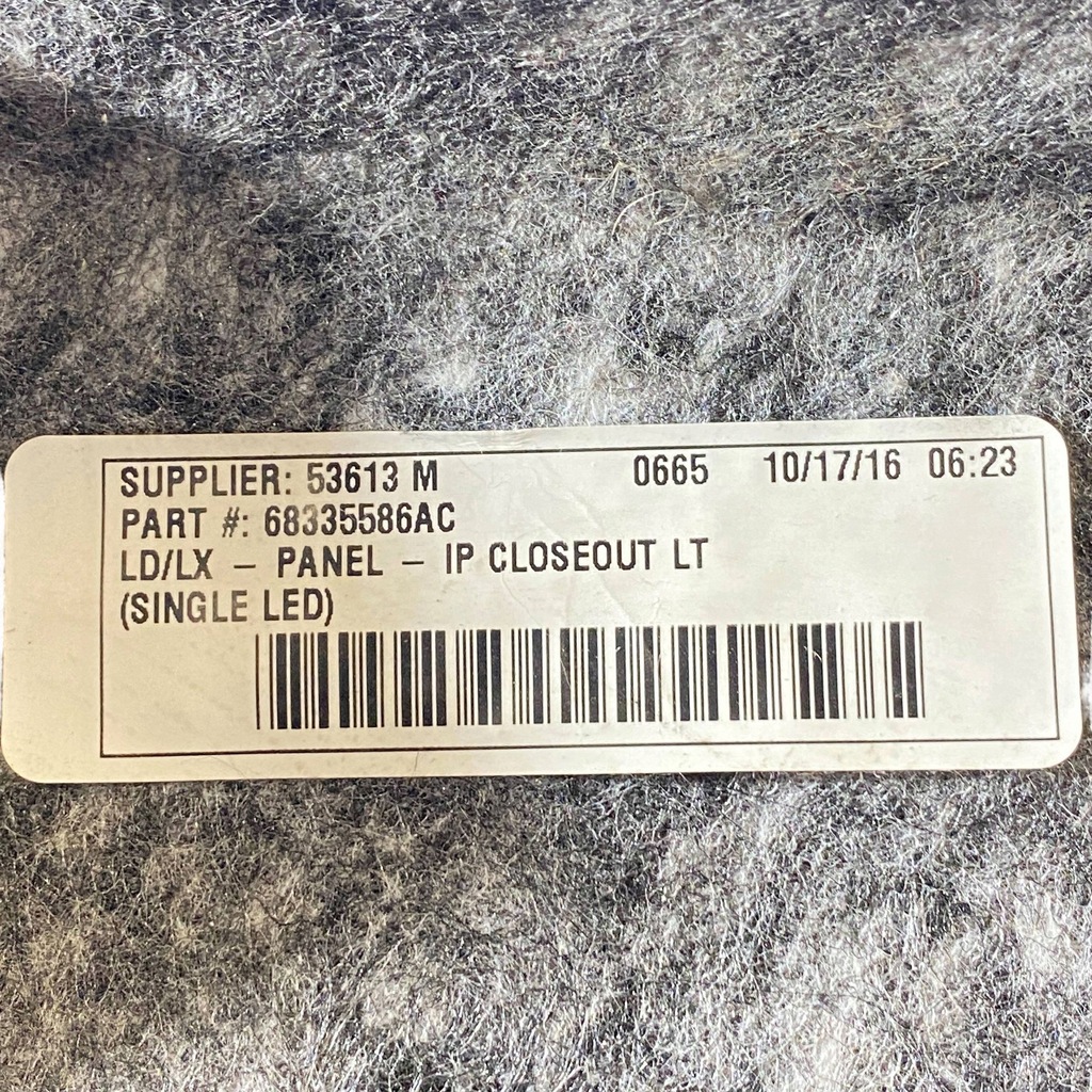 фото №10, Dodge charger 2017 ліва сторона element панелі приладової панелі / dół