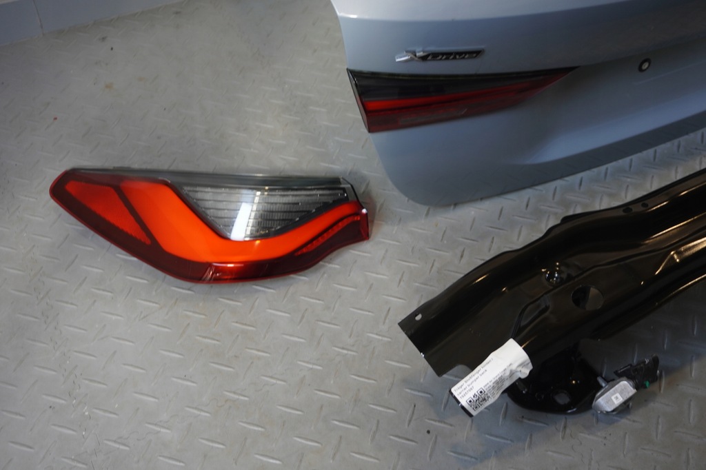 фото №5, Кришка багажника бампер лампи bmw i4 g26 m-pakiet c4p 35km.