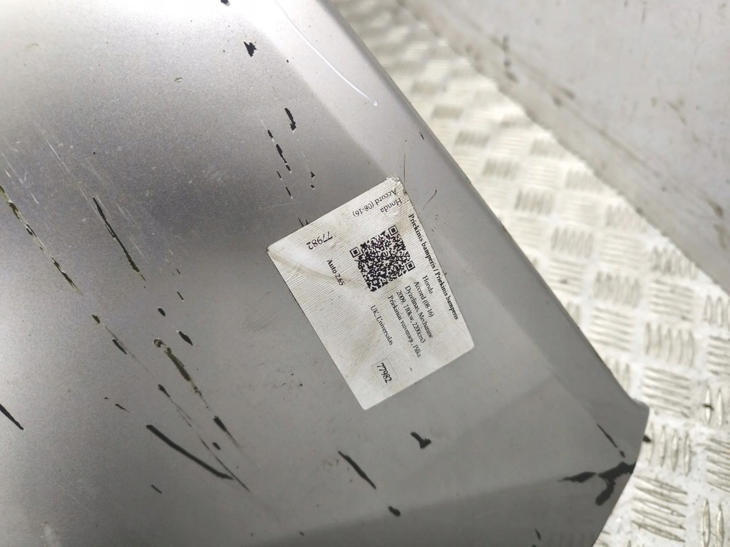 фото №6, Honda accord 2009 бампер передний