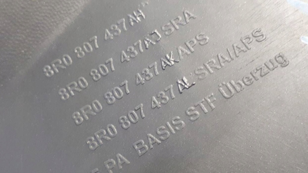 Audi q5 2012-2016 lift бампер перед 8r0807437 с Разборки