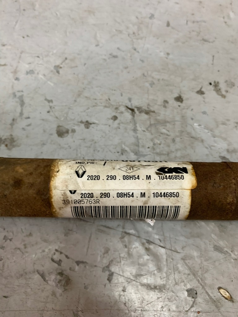 фото №8, Renault zoe ii приводной вал правая 391005763r