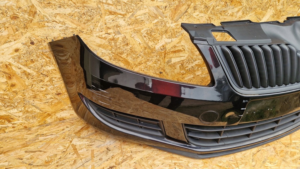 фото №7, Skoda fabia 2 ii roomster бампер перед lift lf9r 1z1z