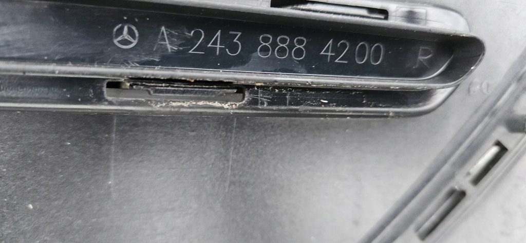 фото №12, Бампер передний перед mercedes eqa w243 21- a243 243 решётка радиатора a2438800200