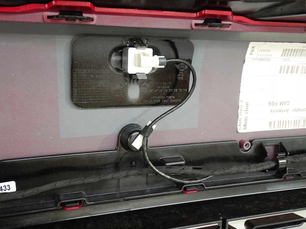 фото №13, Kompletny бампер передний камера pdc mini cooper s f65 f66 f67 2024- red