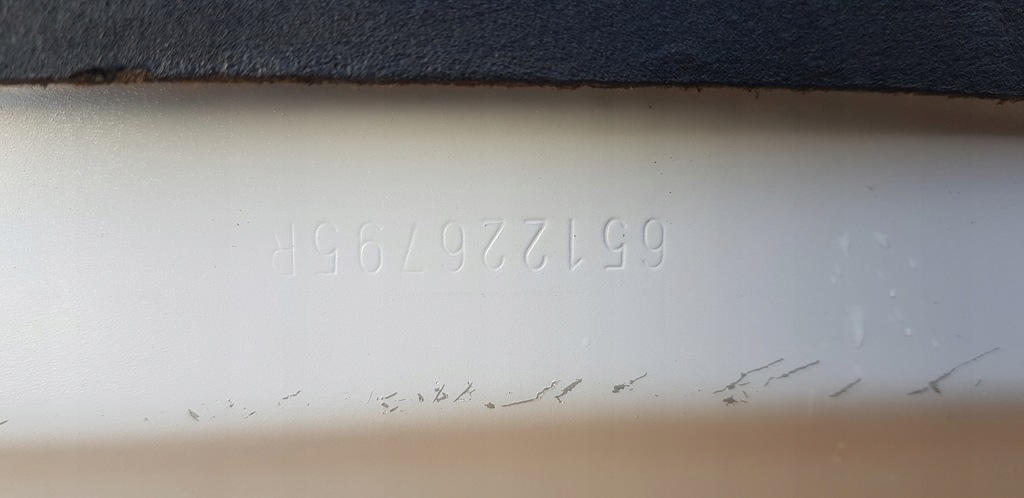 фото №12, Renault koleos ii капот крышка двигателя белый perł