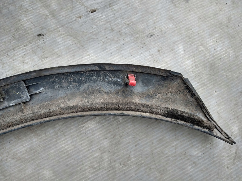 фото №5, Mitsubishi outlander iii 3 молдинг бампера ліва задня задня 7407a317