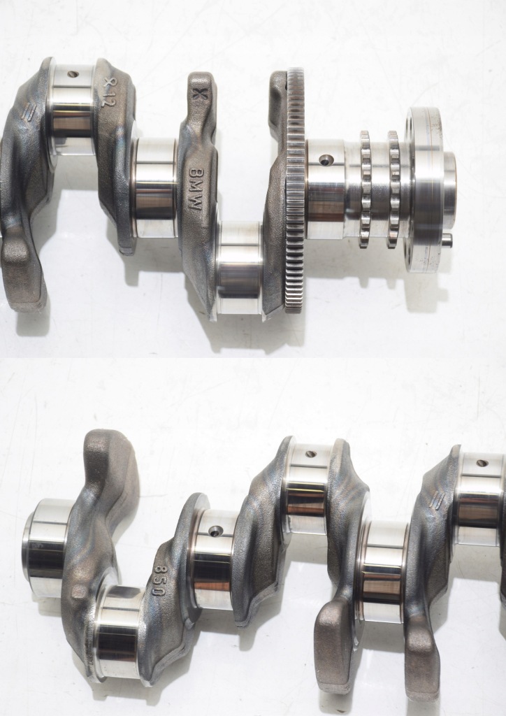 фото №13, Bmw g60 g61 520d 520dx 523d b47d20b b47p dół двигателя wał коленчатый блок