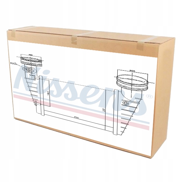 Купити Інтеркулер nissens до vw passat b5.5 1.8