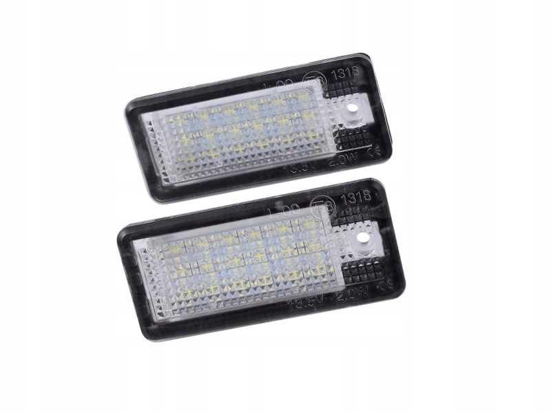 фото №1, Лампы освещение регистрационного led audi a6 c6 s6 a5