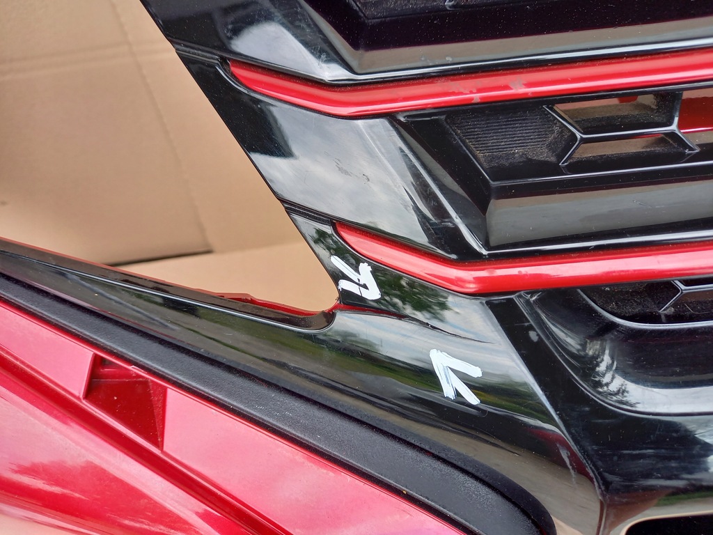 фото №5, Space star ii lift 19- бампер передній решітка радіатора ory