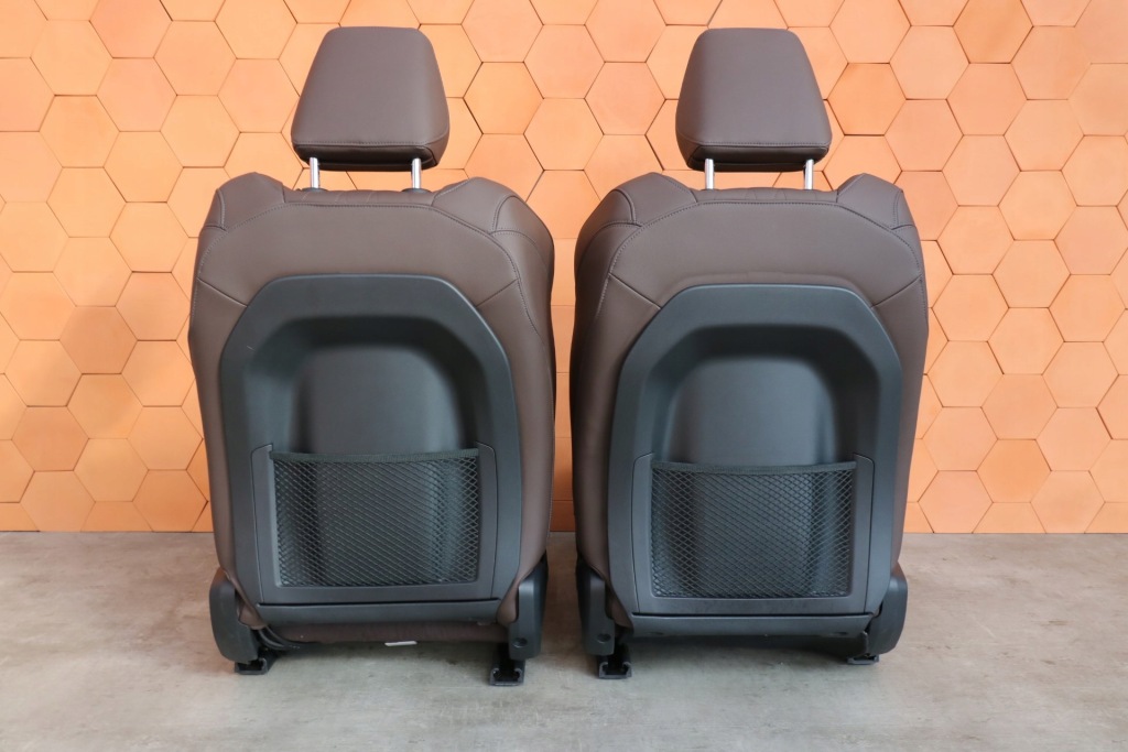 фото №12, Bmw x1 u11 салон сидіння заднє сидіння обшивки тунель шкіра vernasca mokka anglik