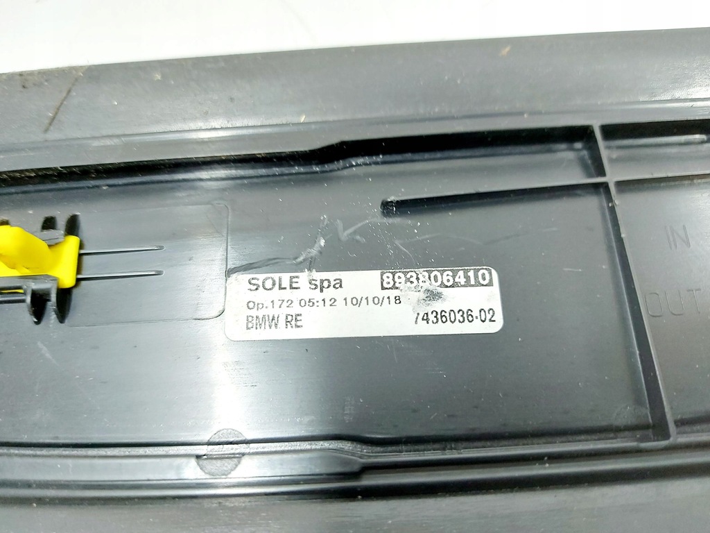 фото №7, Bmw 4 f32 lift 18r. молдинг порог накладка правая 7436036