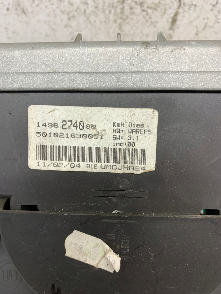 фото №7, Лічильник приладова панель 1496274080 psa