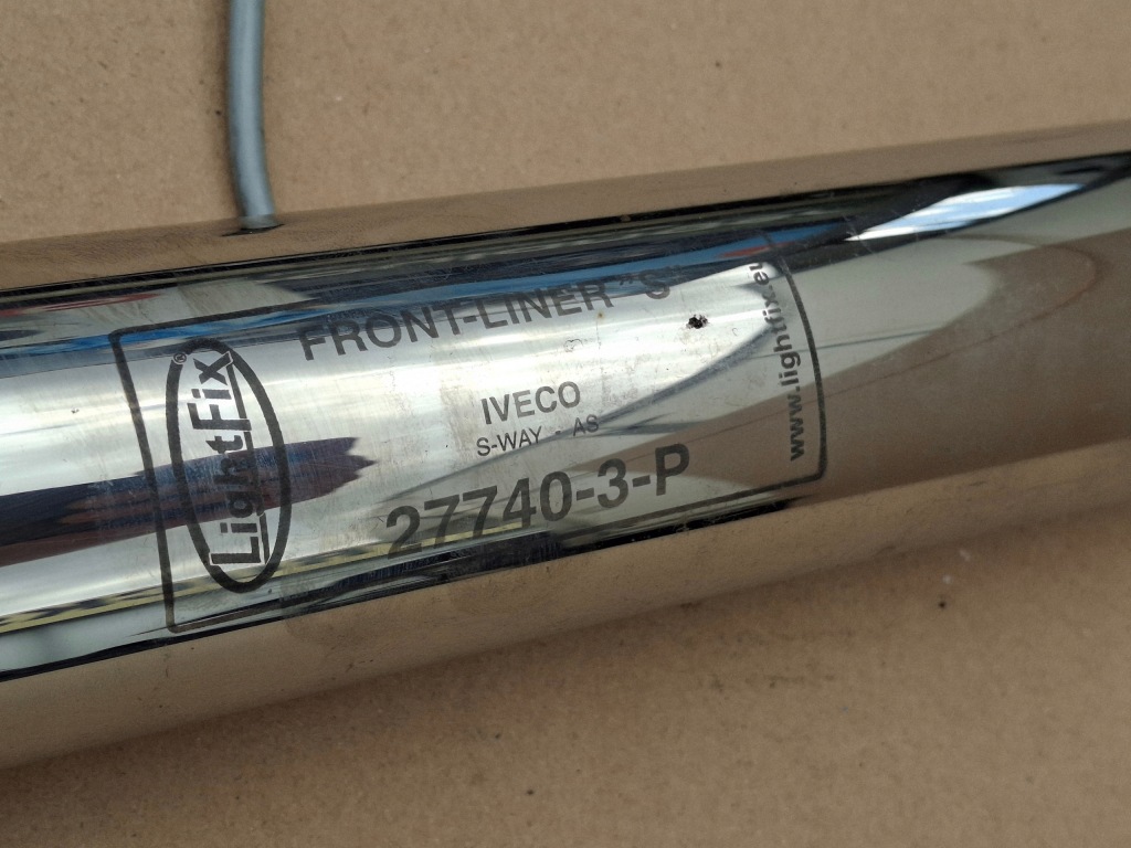 Iveco s-way бампер трубопровод lightfix бампер 27740-3-p с Разборки