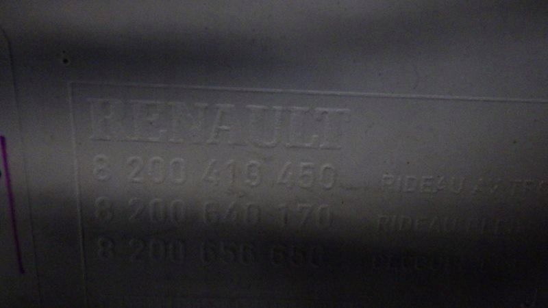 фото №7, Пластик захист стійка b права renault kangoo ii iii 8200419450 8200640170