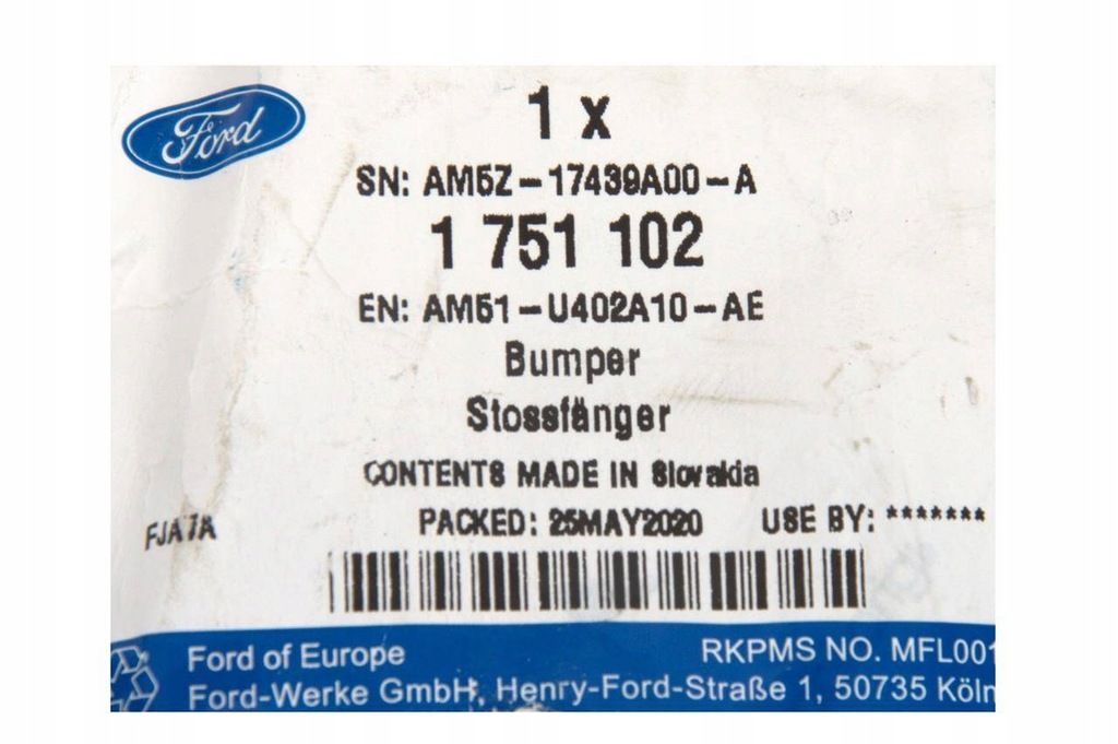 фото №11, Відбійник кришки задній ford focus c-max 2011- connect