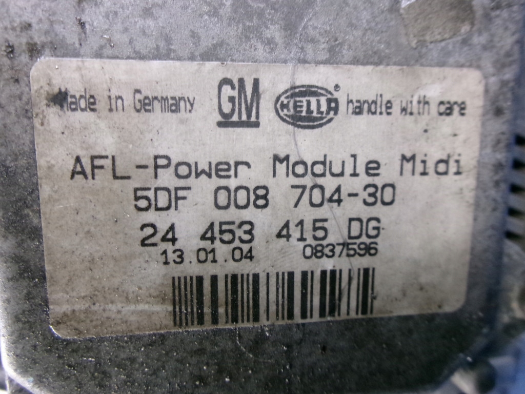 фото №6, Opel signum c фара правый ксенон с модуль поворота 15987200