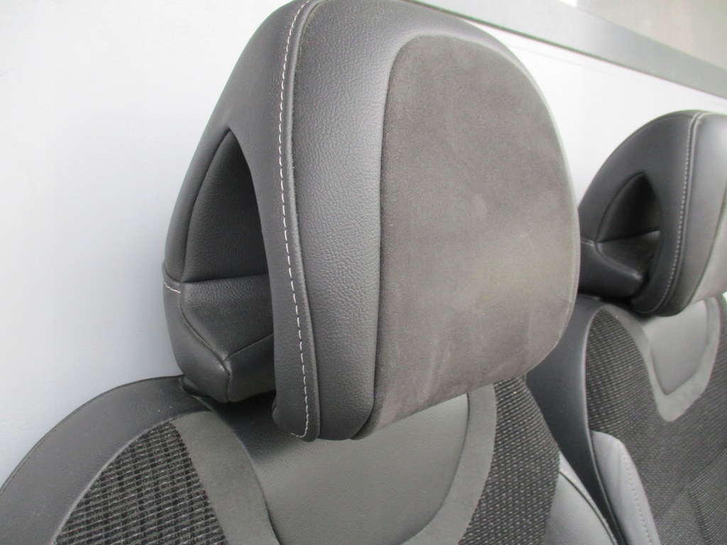 фото №15, Citroen c4 b7 10-18 сидіння сидіння заднє сидіння напівшкіра з підігрівом масаж